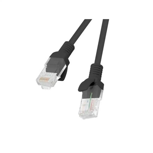 UTP Category 6 Rigid Network Cable Lanberg PCU6-20CC-0050-BK Black 50 cm - Мрежови кабели<<<Компютър Кабели и