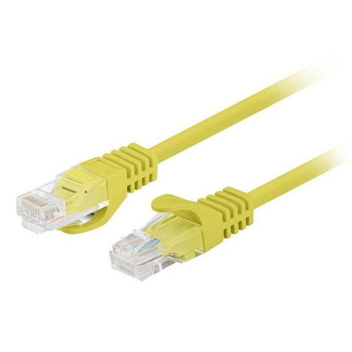 UTP Category 6 Rigid Network Cable Lanberg PCU6-20CC-0300-Y Yellow 3 m - Мрежови кабели<<<Компютър Кабели и