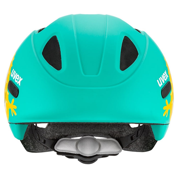uvex oyo style monster lagoon matt children's cycling helmet, size 50–54