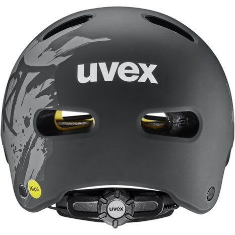 UVEX Kid 4 Style MIPS kids’ cycling helmet, dirt black matt