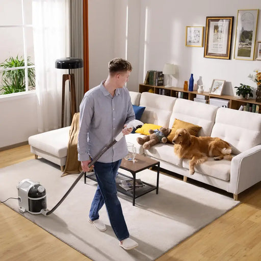 UWANT B200 12000Pa 1900W washing vacuum cleaner with Deep Cleaning steam cleaning function - gray - Household