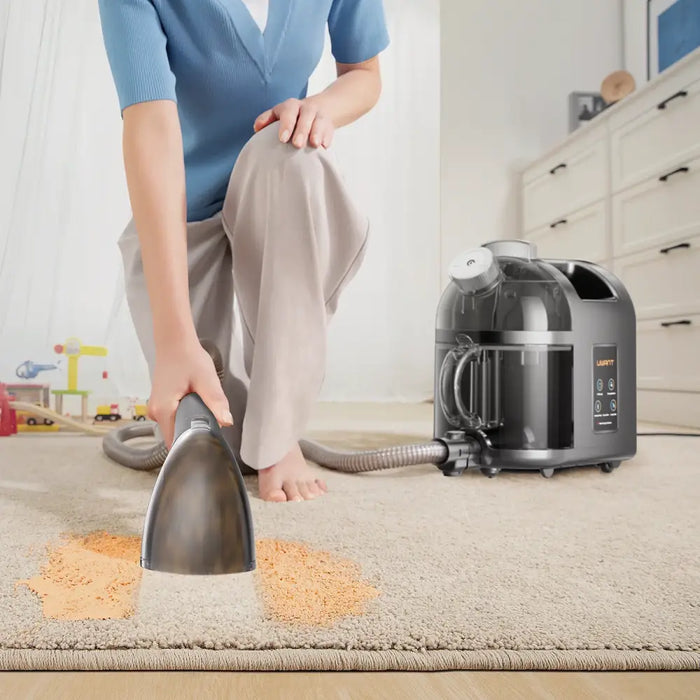 UWANT B200 12000Pa 1900W washing vacuum cleaner with Deep Cleaning steam cleaning function - gray - Household