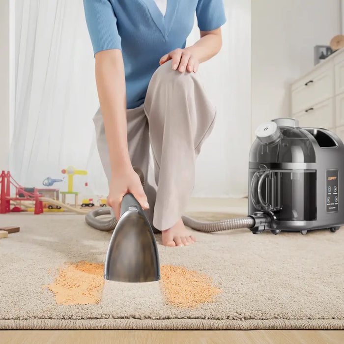 UWANT B200 12000Pa 1900W washing vacuum cleaner with Deep Cleaning steam cleaning function + steam nozzle - white