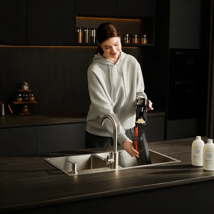 UWANT D700 Upright Vacuum Cleaner with Mopping Function and Charging Station - White - Household appliances<<<HurtelXML