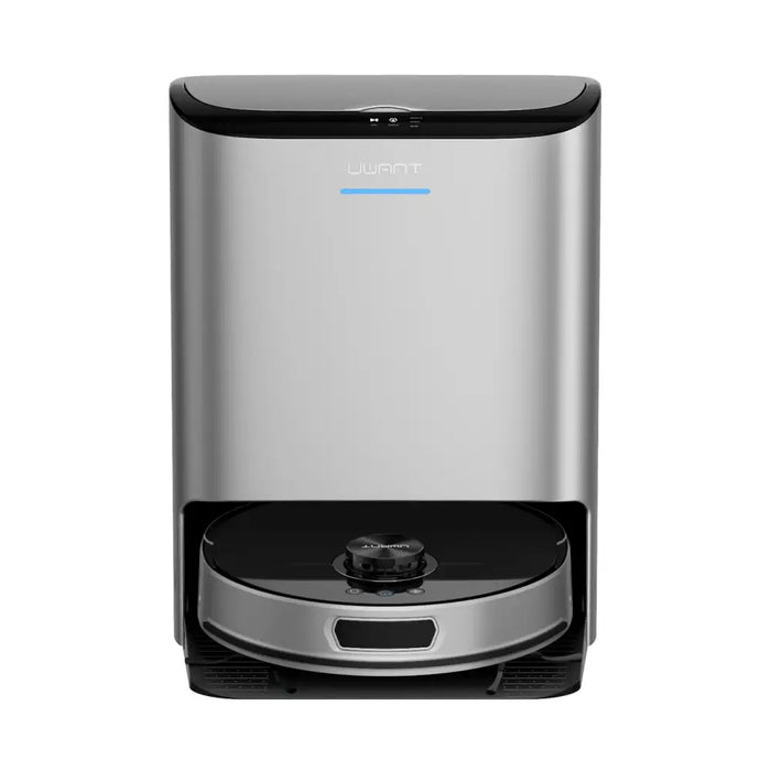 UWANT U200 Pro Robot Vacuum Cleaner with Mop Function + Charging/Cleaning Station - Gray - Household