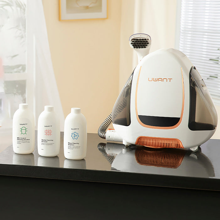 UWANT B100-S 12000Pa 450W washing vacuum cleaner for allergy sufferers, for carpets and upholstery - white