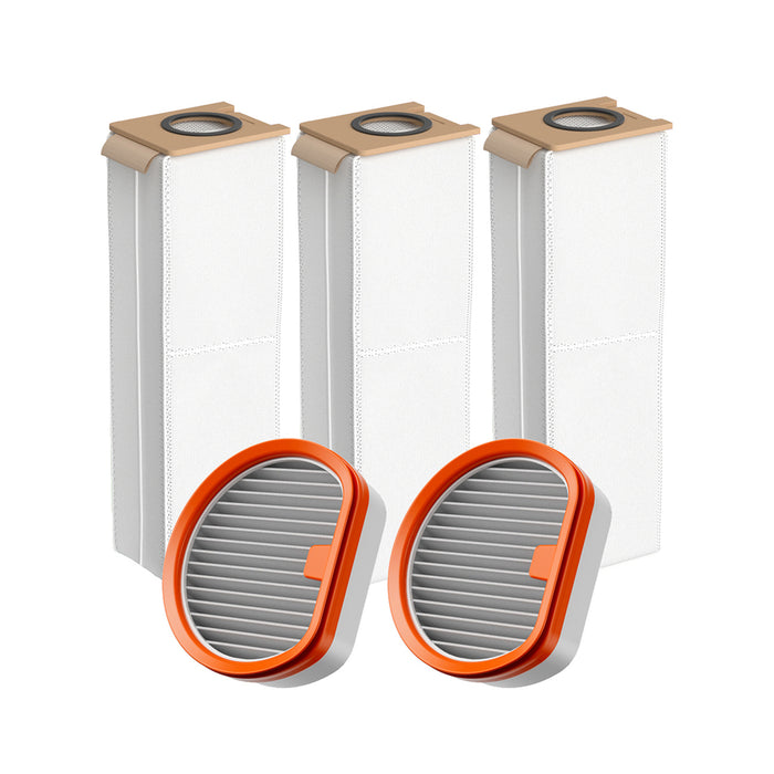 3 x UWANT V500 vacuum cleaner bag + 2 x HEPA H11 filter