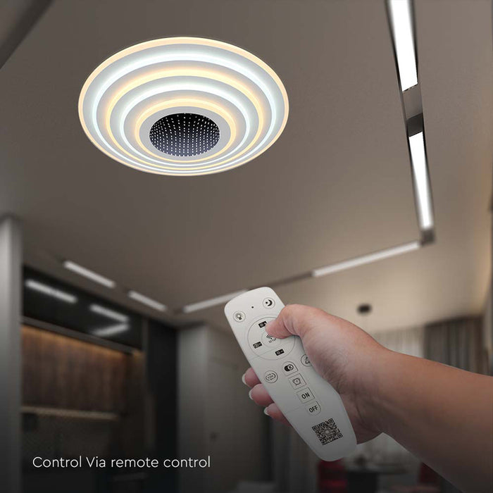 LED CEILING LAMP 125W 3000-6500K Ф50 DIMMABLE V-TAC