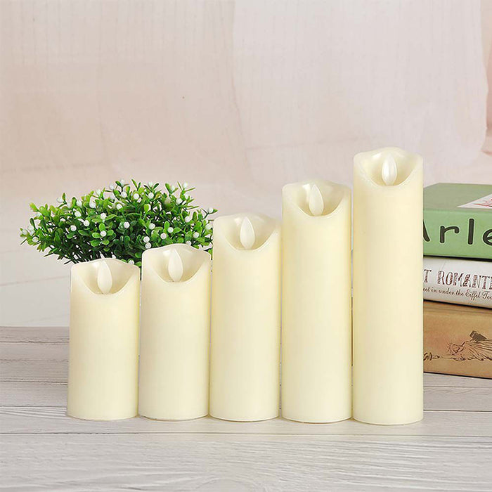LED DECORATIVE CANDLE ON BATTERIES 15CM V-TAC
