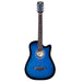 V-TONE AG One BB - 4/4 acoustic guitar blueburst - Acoustic guitarsGIT-GIA<<<GuitarsGIT<<<ActionPL&&&Acoustic