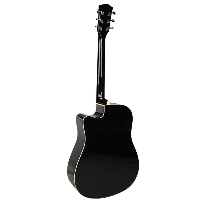 V-TONE VEAG1 CE BK - 4/4 electro-acoustic guitar, black