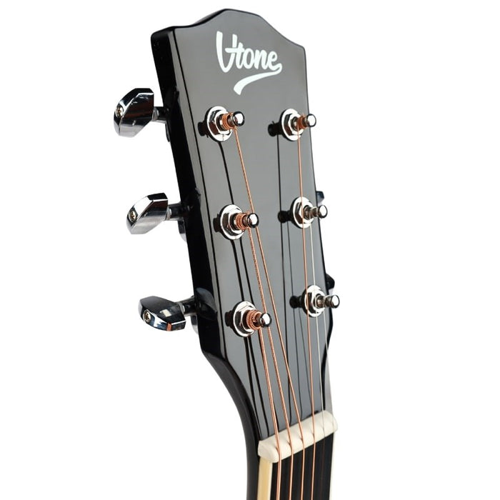 V-TONE VEAG1 CE BK - 4/4 electro-acoustic guitar, black