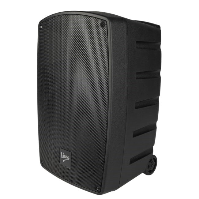 V-TONE BQ12 GO MP3 - active 8" battery-powered speaker with wireless microphone and remote control, black