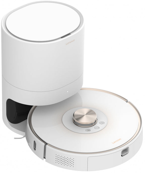Vacuum cleaner Lenovo Robot Vacuum Cleaner T1s PRO + Dustbin Dock Gold-White - Прахосмукачки