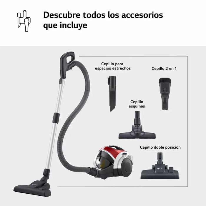 vacuum cleaner LG VC5506NHTB 650 W - Почистване Прахосмукачки И Гладене<<<Дом Градина<<<BigBuy&&&Прахосмукачки и