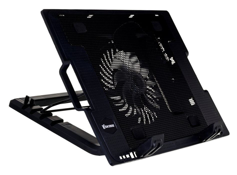 Vakoss LF-1860AL laptop cooling pad 43.2 cm (17") Black