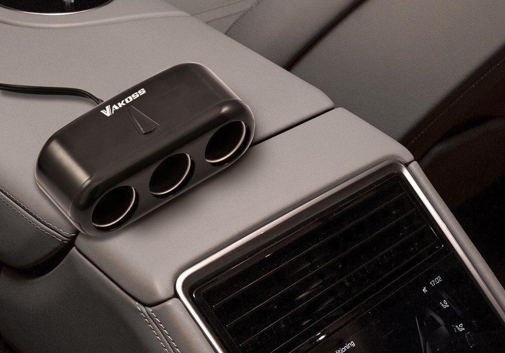 Vakoss TP-3263CK Car Cigarette Lighter Splitter