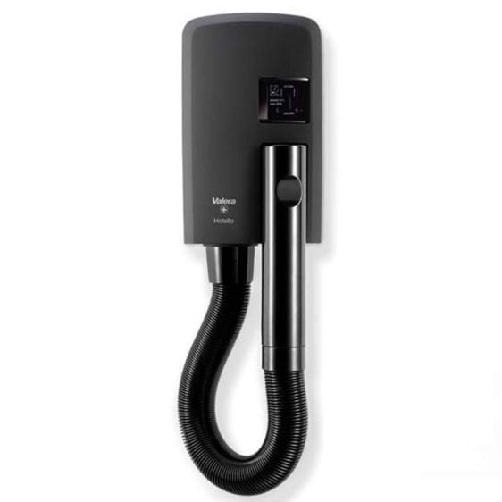 Wall-mounted hair dryer VALERA Hotello AC Shaver 832.02/RT matt-black