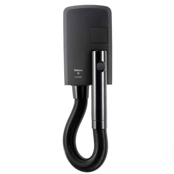 Wall-mounted hair dryer VALERA Hotello Super AC 832.02/T matt-black