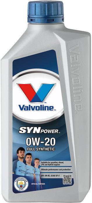 VALVOLINE SYNPOWER 0W-20 1L
