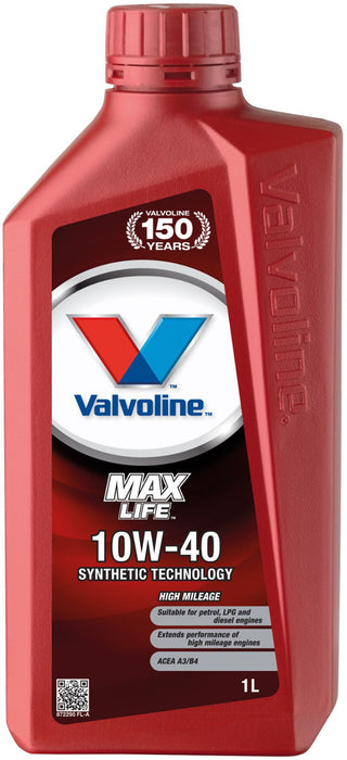 VALVOLINE MAXLIFE 10W-40 1L