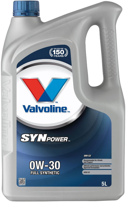 VALVOLINE SYNPOWER ENV C2 0W-30 5L