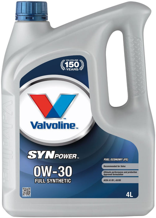 VALVOLINE SYNPOWER FE 0W-30 4L