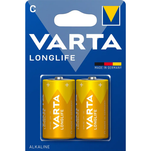 Varta LONGLIFE C BLI 2 batteries - Батерии<<<Аксесоари за телевизори<<<Аксесоари<<<TechMart