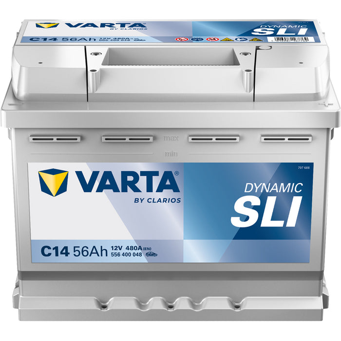 BATTERY VARTA DYNAMIC SLI 56AH