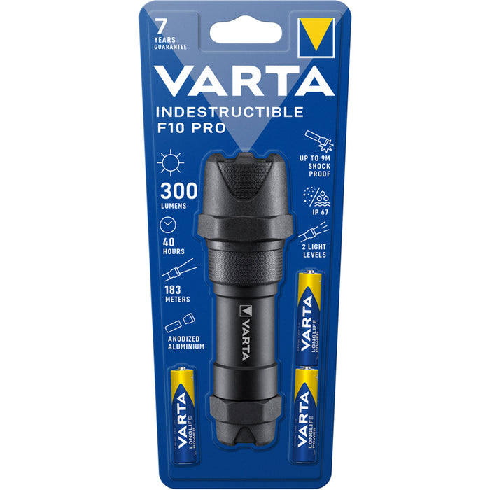 Flashlight Varta INDESTRUCTIBLE F10 Pro 3AAA BLILB