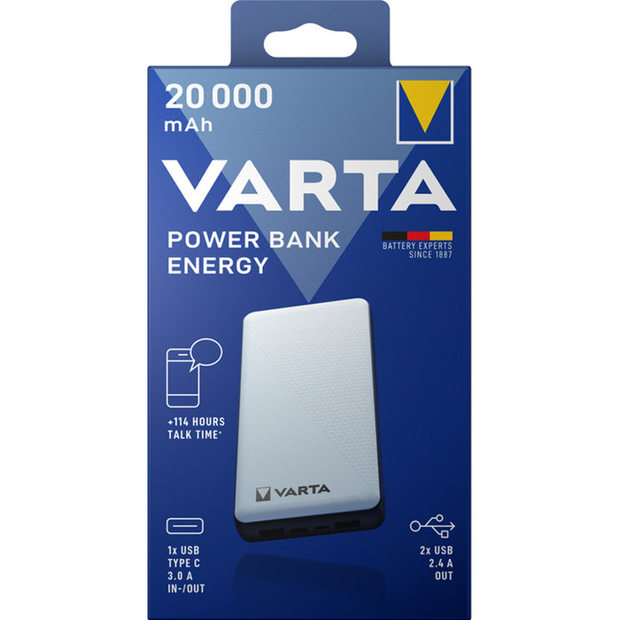 VARTA EXTERNAL BATTERY 20000 mAh 57971