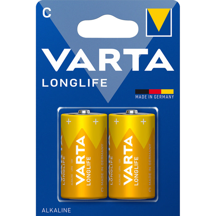 VARTA LONGLIFE C BATTERIES