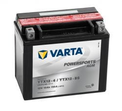 VARTA POWERSPORTS AGM YTX12-BS 10AH 150A 12V L+