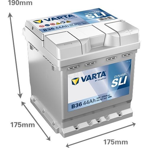 VARTA DYNAMIC SLI 44AH 420A R+