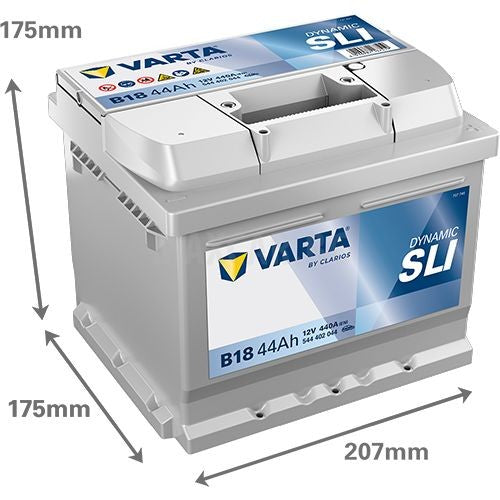 VARTA DYNAMIC SLI 44AH 440A R+