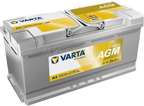 VARTA DYNAMIC AGM 105AH 950A R+