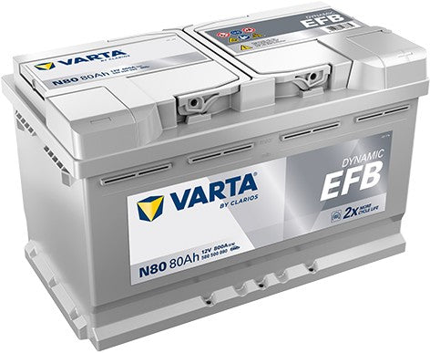 VARTA DYNAMIC EFB 80AH 800A 12V R+