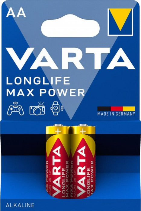 Varta LONGLIFE MAX POWER AA BLI 2 batteries