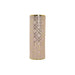 Vase DKD Home Decor 13,5 x 13,5 x 36 cm Porcelain Pink Golden Oriental Chromed - Декорация и Осветление<<<Дом