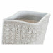 Vase DKD Home Decor 20 x 12 x 58 cm White Resin Modern - Декорация и Осветление<<<Дом Градина<<<BigBuy&&&Украса за