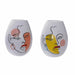 Vase DKD Home Decor 22,5 x 22,5 x 29 cm Face White Resin Multicolour (2 Units) - Декорация и Осветление<<<Дом
