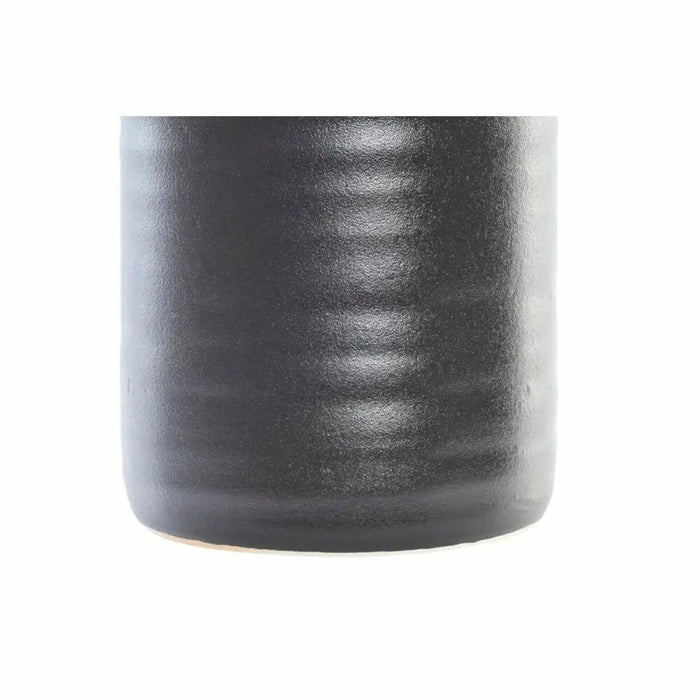 Vase DKD Home Decor Black Porcelain Modern 13 x 13 x 32 cm - Декорация и Осветление<<<Дом Градина<<<BigBuy&&&Украса за