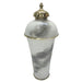 Vase DKD Home Decor Golden Aluminium Bicoloured Iron Modern (17 x 17 x 41 cm) - Декорация и Осветление<<<Дом