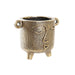 Vase DKD Home Decor Golden Magnesium Modern Face 33 x 23 x 25,5 cm - Декорация и Осветление<<<Дом