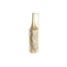 Vase DKD Home Decor Golden Metal Cream Tropical Leaf of a plant (21 x 21 x 81 cm) - Декорация и Осветление<<<Дом