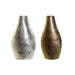Vase DKD Home Decor Golden Silver Aluminium Modern 22 x 13 x 40,5 cm (2 Units) - Декорация и Осветление<<<Дом