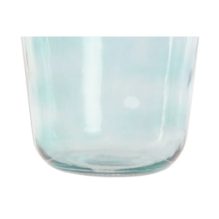 Vase DKD Home Decor Green Pink Tempered Glass 25 x 25 x 40 cm (2 Units) - Декорация и Осветление<<<Дом
