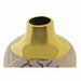 Vase DKD Home Decor Pink Golden Porcelain Oriental Chromed 13 x 13 x 26 cm - Декорация и Осветление<<<Дом