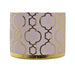 Vase DKD Home Decor Pink Golden Porcelain Oriental Chromed 14 x 14 x 32 cm - Декорация и Осветление<<<Дом