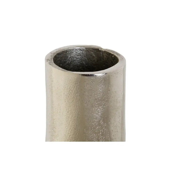 Vase DKD Home Decor Silver Aluminium 15 x 15 x 26 cm - Декорация и Осветление<<<Дом Градина<<<BigBuy&&&Украса за